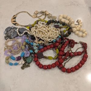 Set Of 14 Necklaces